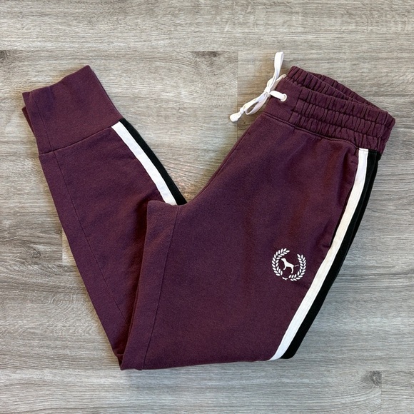 PINK Victoria's Secret Pants - PINK Victoria's Secret plum sweatpants
